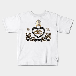 The Wedding of the Year, Commemorative design. Schitt's Creek Wedding of David Rose and Patrick Brewer deserves the Royal treatment Kids T-Shirt